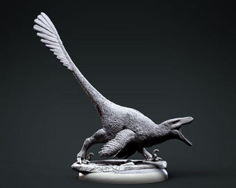 Deinonychus Squawking - Clynche Art