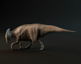 Charonosaurus female - UNPAINTED - Dino and Dog Miniatures