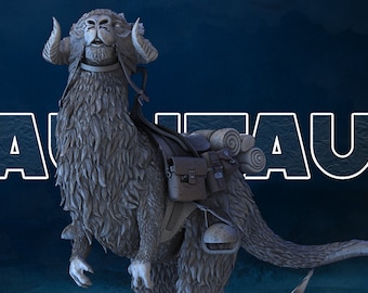 Taun Taun - UNPAINTED - Star Wars 3D Models