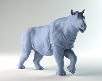 Paraceratherium prehistoric rhinoceros - Dino and Dog Miniatures