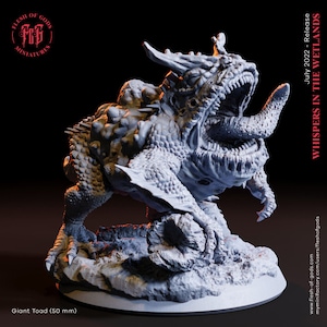 Giant Toad  - Flesh of Gods