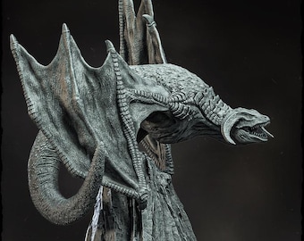 Skylash, the Gale Wing - Wyvern - UNPAINTED - Evox Arts