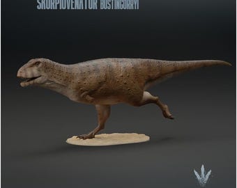 Skorpiovenator bustingorryi : Run  - UNPAINTED - Miniature Museum