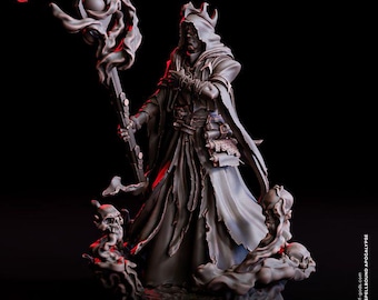 Solomon, The Archmage - UNPAINTED - Flesh of Gods