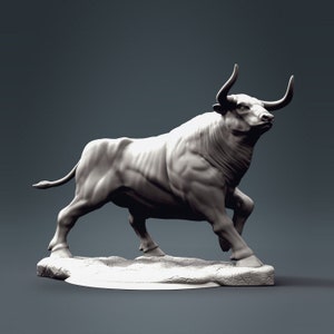 Auroch - 3D Resin Figure - Clynche Art