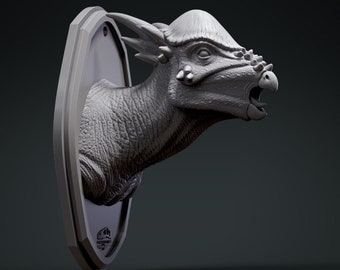 Stygimoloch Hunting Trophy - UNPAINTED - Clynche Art