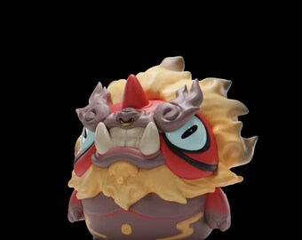 Kajiin - UNPAINTED - Grumpii Art Toy