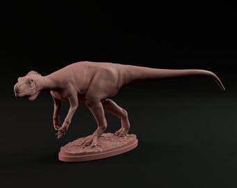 Herrerasaurus Sneaking - Dino and Dog Miniatures