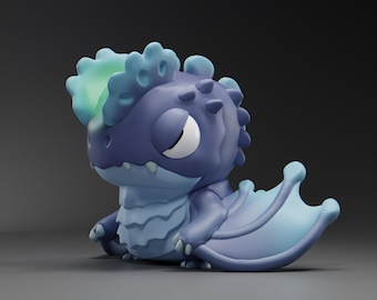 Wyverii - UNPAINTED - Grumpii Art Toy