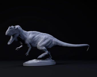Yangchuanosaurus Running - UNPAINTED - Dino and Dog Miniatures