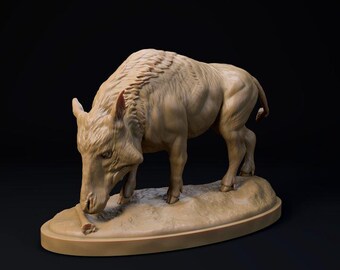 Archaeotherium - UNPAINTED - Dino and Dog Miniatures