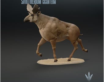 Sivatherium giganteum : Run - UNPAINTED - Miniature Museum