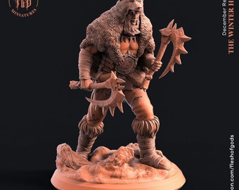 Biere, The Berserker - UNPAINTED - Flesh of Gods