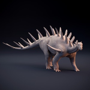 Kentrosaurus - Miniaturas de dinosaurios y perros