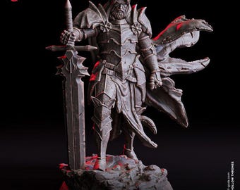 Bonvric, The Oathbreaker - UNPAINTED Figure - Flesh of Gods
