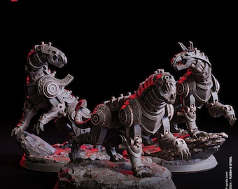 Steel Predators - UNPAINTED - Flesh of Gods