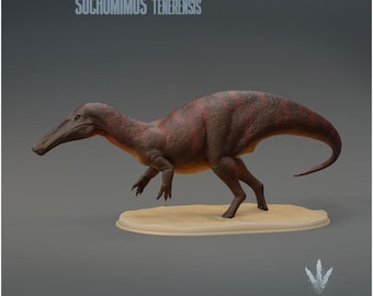 Suchomimus tenerensis : Fishing  - UNPAINTED - Miniature Museum