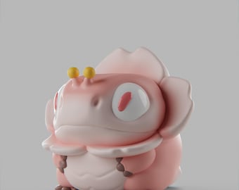 Sakuzard - UNPAINTED 3D Resin Figure - Grumpii Art Toy