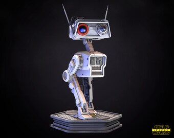 BD1 Droid - UNPAINTED -  Star Wars 3D Models
