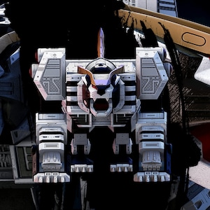 White Tigerzord - UNPAINTED - Wicked 3D Models