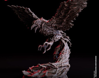 Eagle Effigy - UNPAINTED 3D Figure - Flesh of Gods