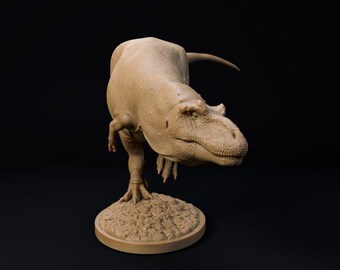 Daspletosaurus sneaking - UNPAINTED - Dino and Dog Miniatures
