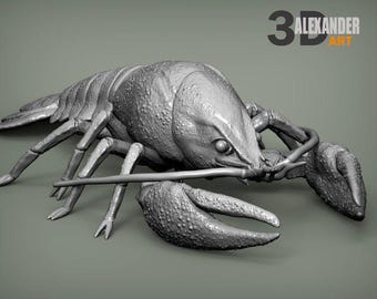 Crayfish - UNPAINTED - Alexander3dart