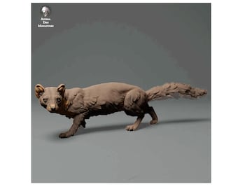 Pine Marten - UNPAINTED  - Animal Den Miniatures