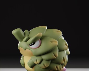 Chokii - UNPAINTED - Grumpii Art Toy