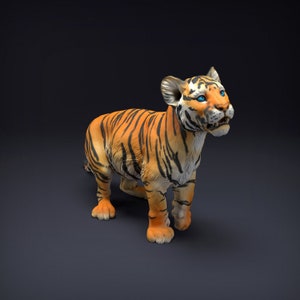 Tiger Baby - UNBEMALT - Animal Den Miniatures