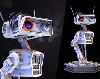 BD1 Droid - UNPAINTED -  Star Wars 3D Models