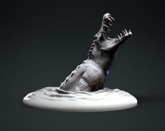 Kaprosuchus  Head - Clynche Art