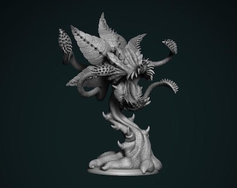 Carnivorous plant 3 - 3D Resin Print - Clynche Art