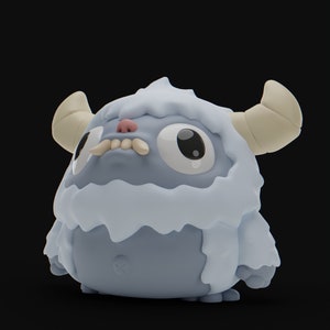 Yetii - UNPAINTED - Grumpii Art Toy