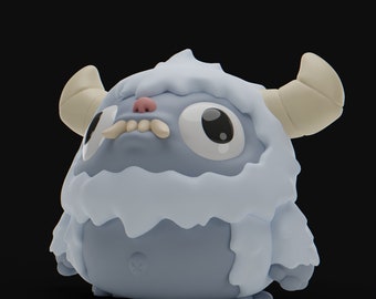 Yetii - UNPAINTED - Grumpii Art Toy