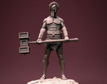 Greek warrior - Clynche Art