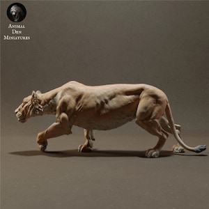 Lioness - UNPAINTED - Animal Den Miniatures