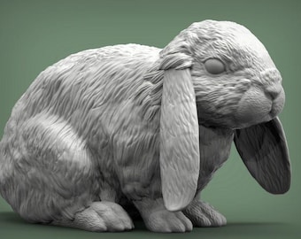 American Fuzzy Fop - UNPAINTED 3D resin figure - Alexander3dart