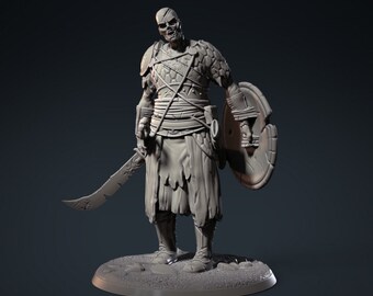 Zombie Warrior - Clynche Art