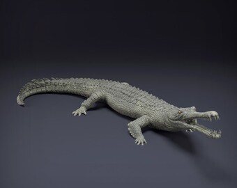 Gharial - UNPAINTED - Animal Den Miniatures