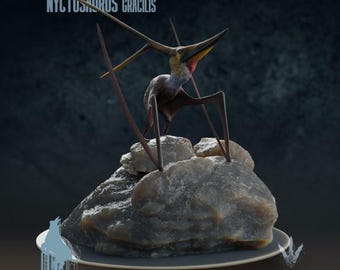 Nyctosaurus gracilis : The Night Lizard - UNPAINTED - Miniature Museum