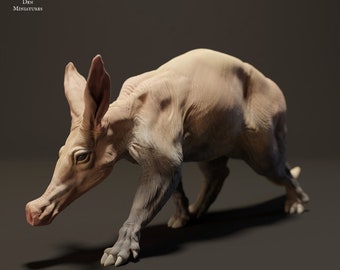 Aardvark - UNPAINTED - Animal Den Miniatures
