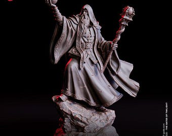 Sanari, Pale Star - Flesh of Gods  -  UNPAINTED 3D Resin Figure
