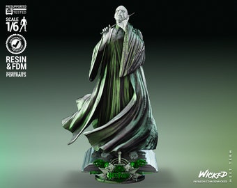 Voldemort Sculpture - UNPAINTED FAN ART - Wicked 3D Models