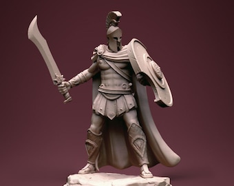 Greek warrior - Clynche Art