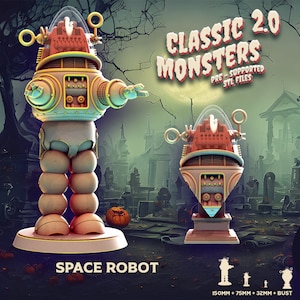 Space Robot - Classic Monster Collection - Heroes and Beasts