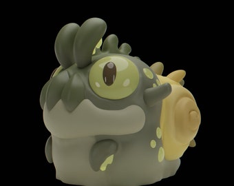 Slowii - UNPAINTED - Grumpii Art Toy