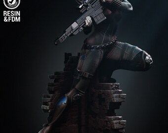 Black Widow - UNPAINTED FAN ART - Wicked 3d prints