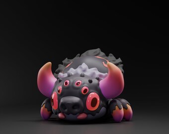 Ushii-Onii  - UNPAINTED - Grumpii Art Toy