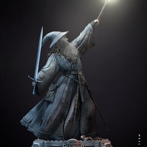 Gandalf - Unpainted FAN ART - Wicked 3D Prints